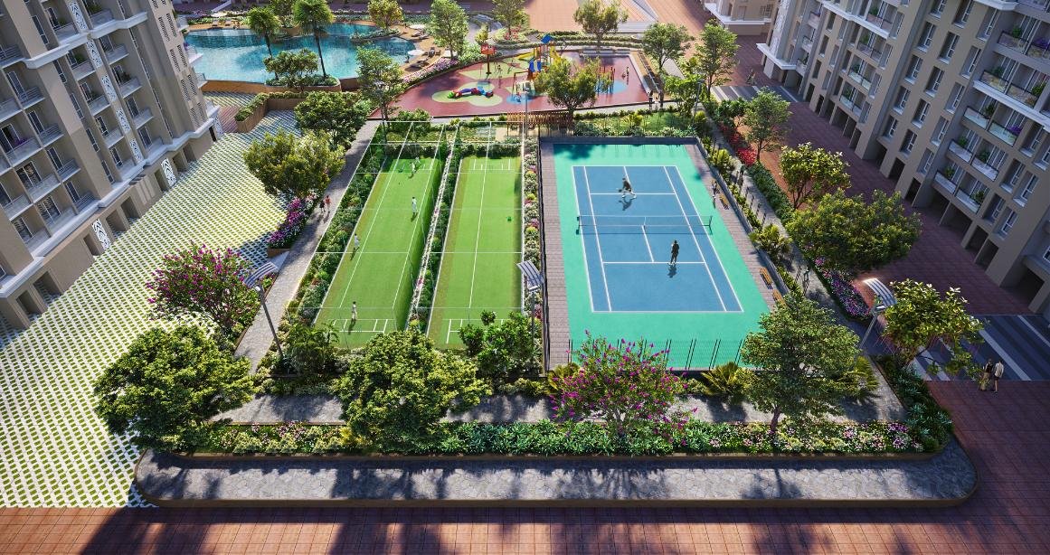 Dosti-Pine-Amenities-Multipurpose-Sports-Courts-Balkum-Thane-West